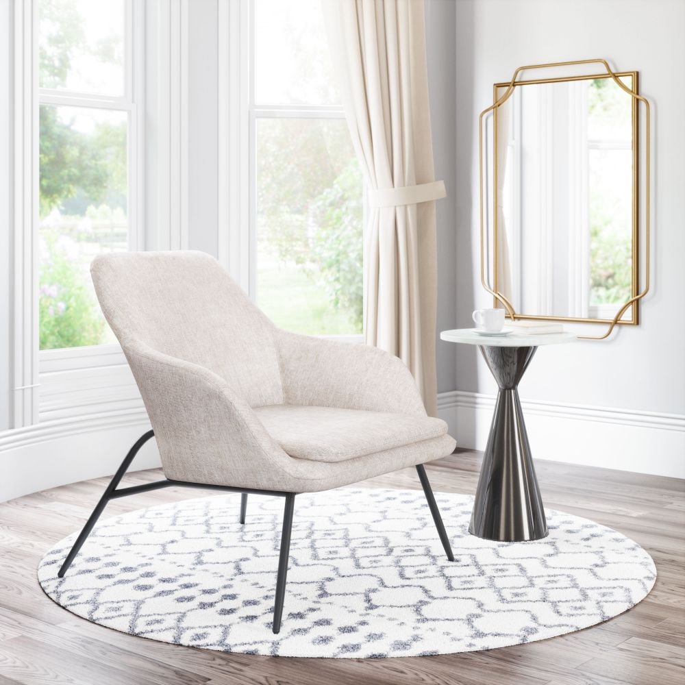 Sillón individual MANUEL, beige