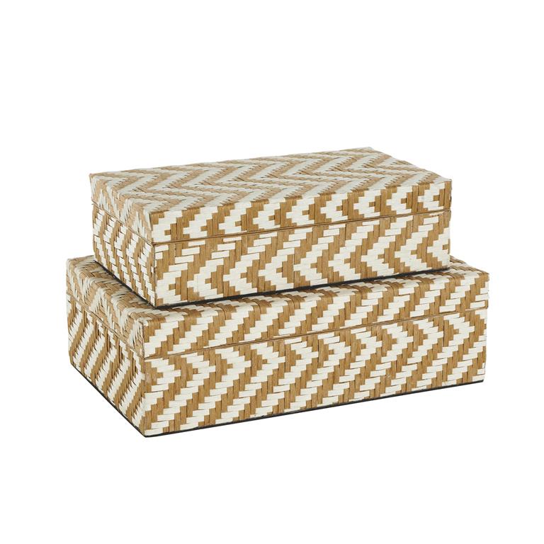 Caja Tejido Zig Zag