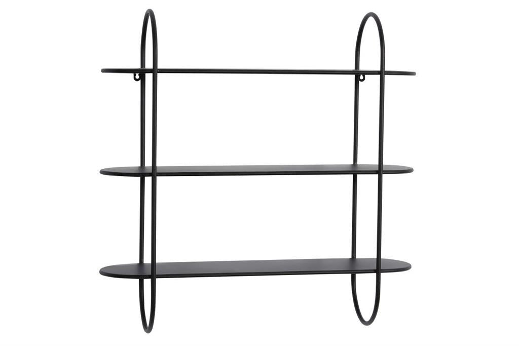 MTL WALL SHELF 28"W, 28"H