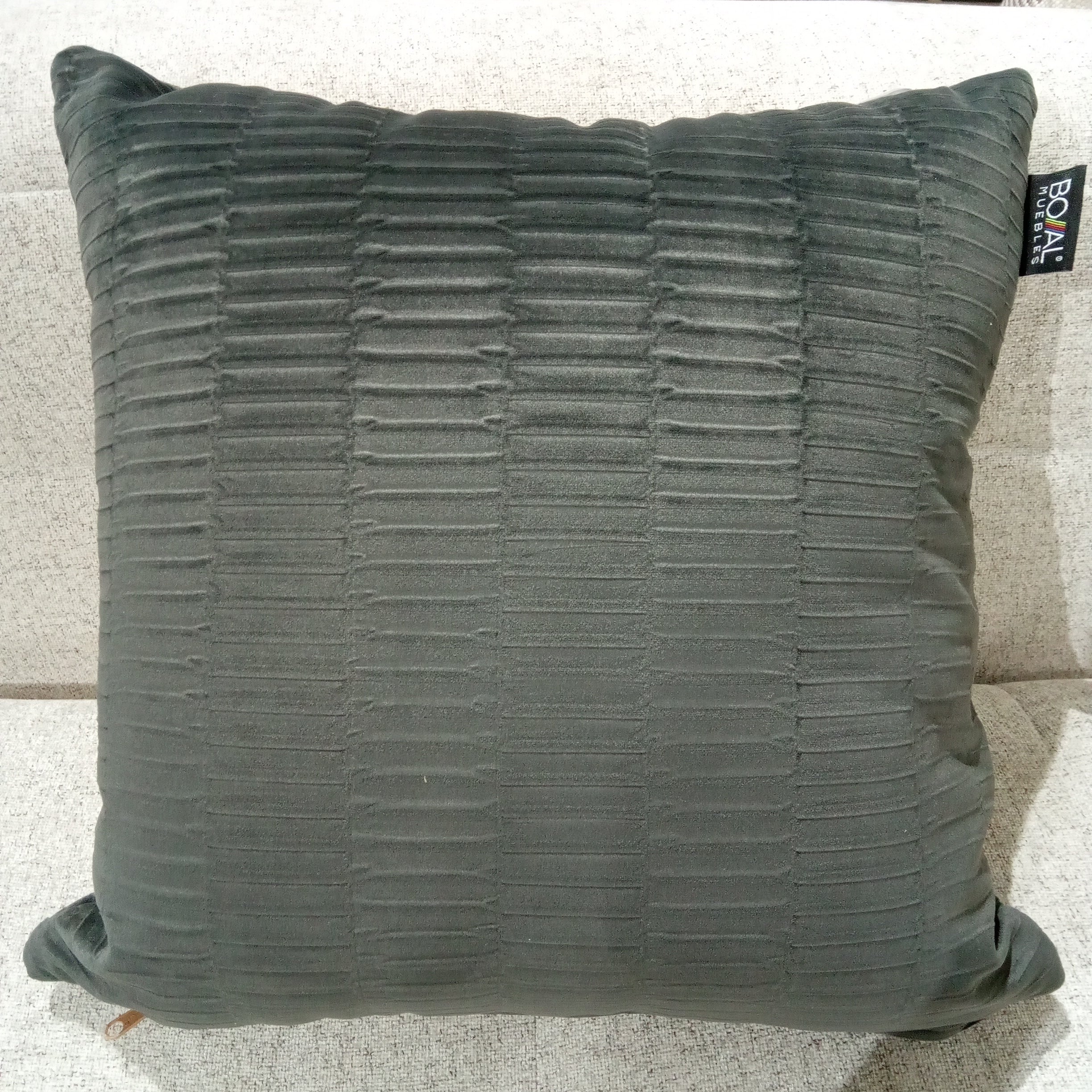 Cojín 50x50cm Ada gris