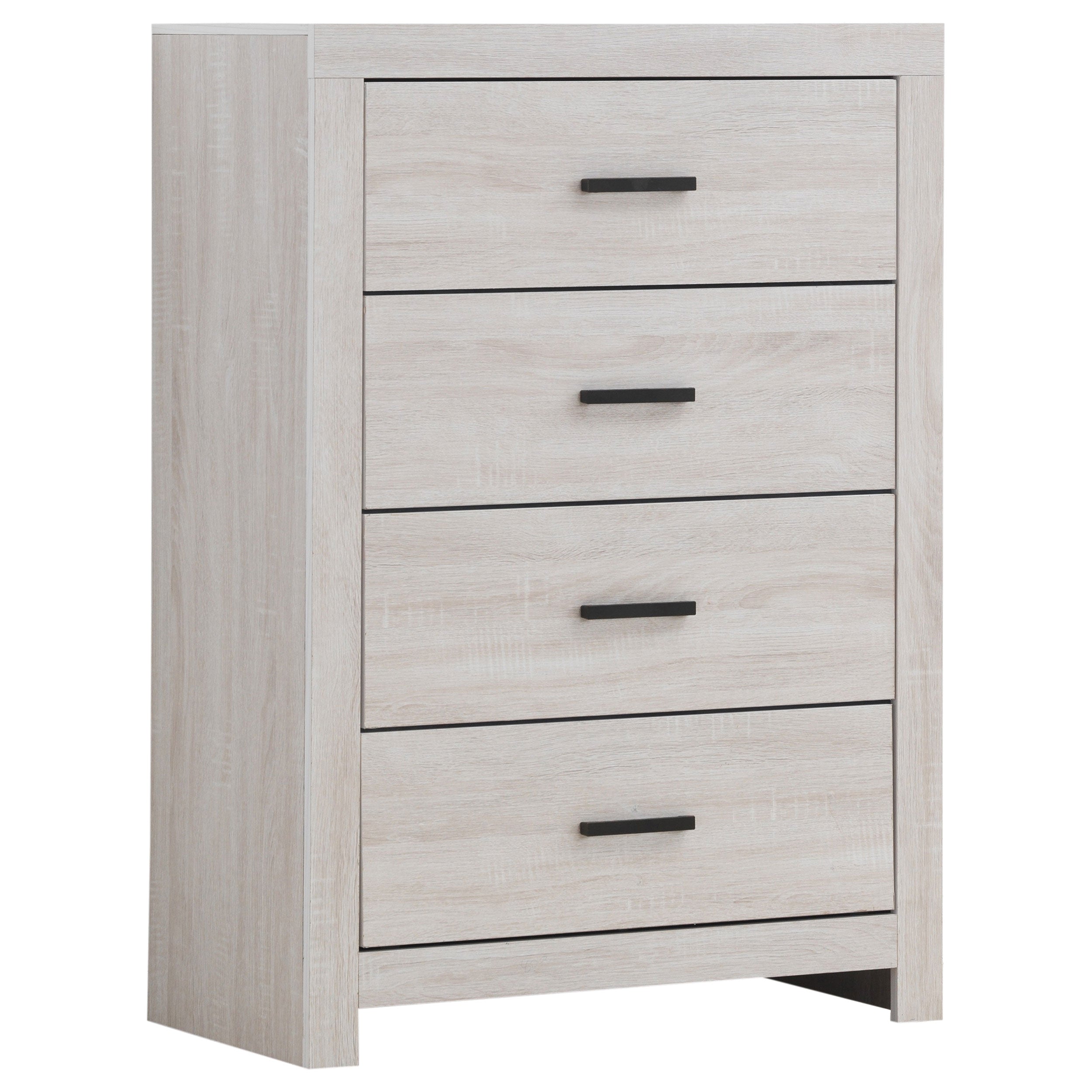 Chest Cajonero BRANTFORD 80x40x114cm, Blanco
