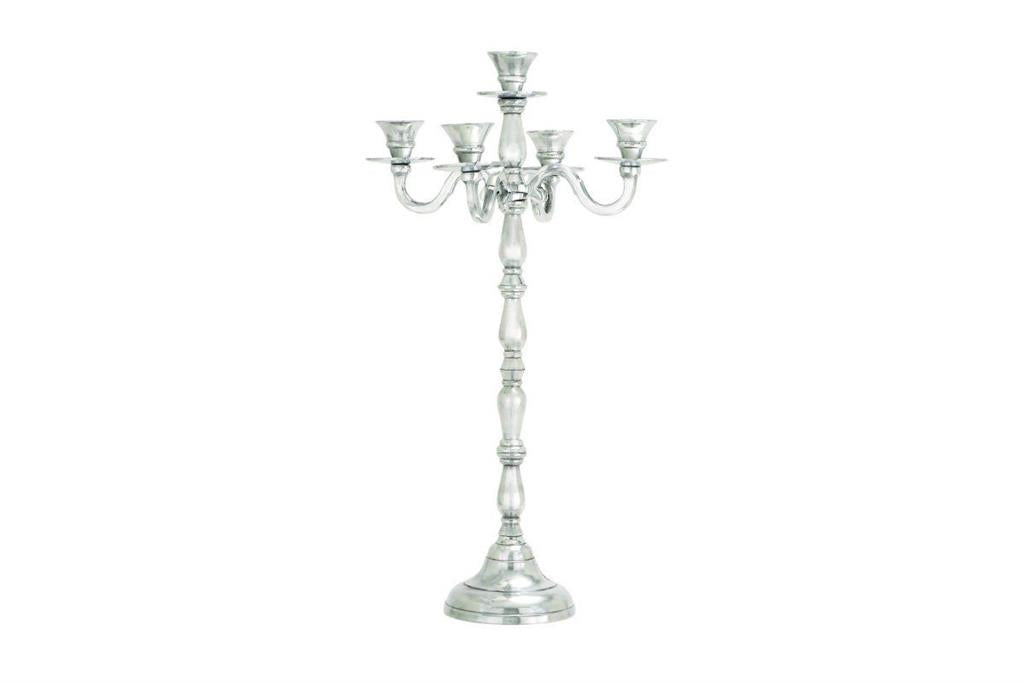 CANDELABRO 3L ALUMINIO