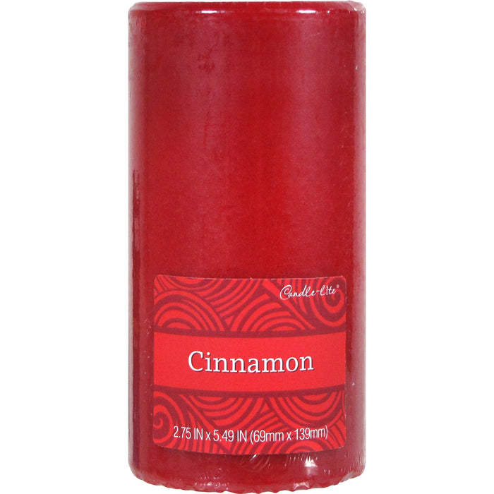2.8"X6" CILINDRO ROJO CINNAMON
