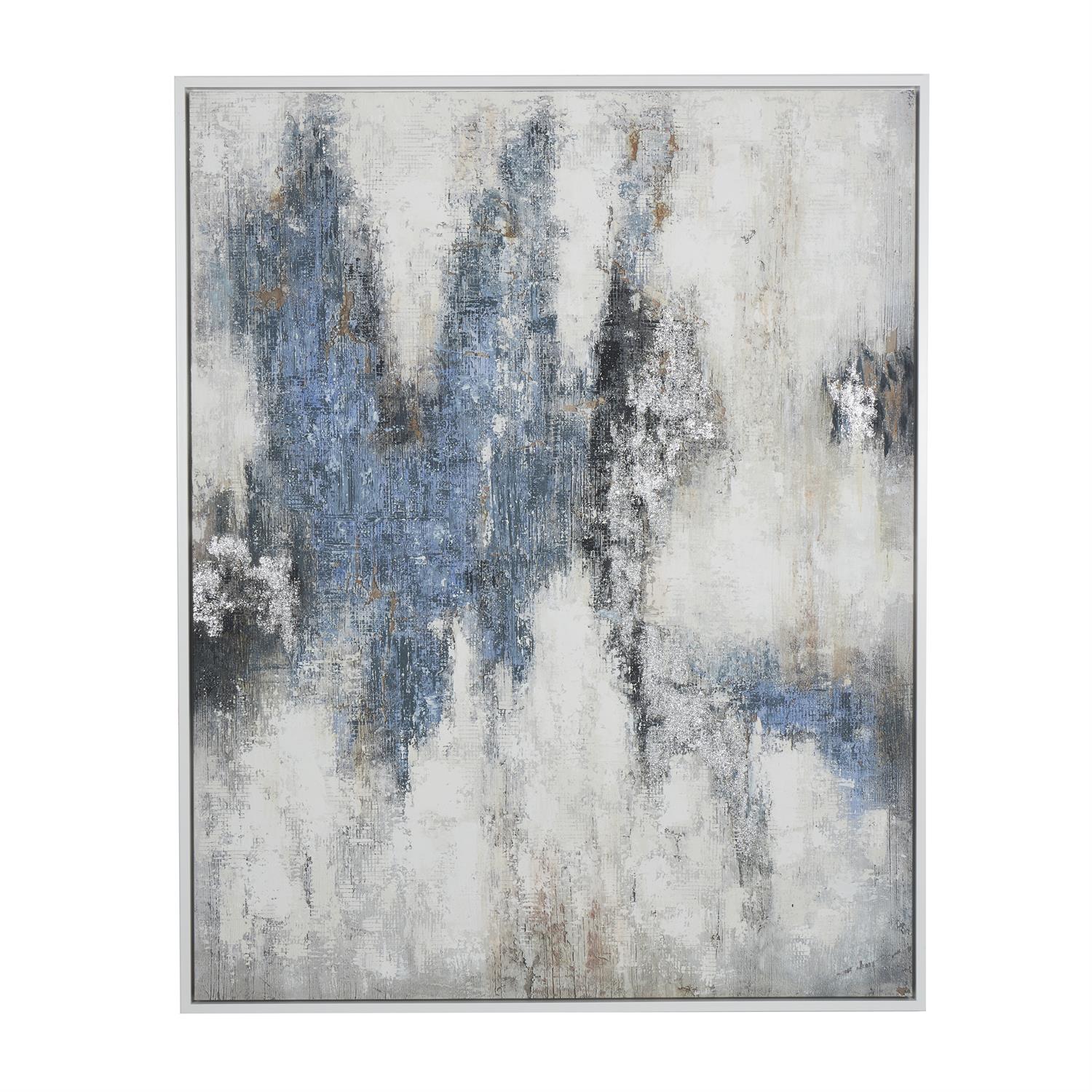 WD FRAMED CANVAS ART 47"W, 59"H