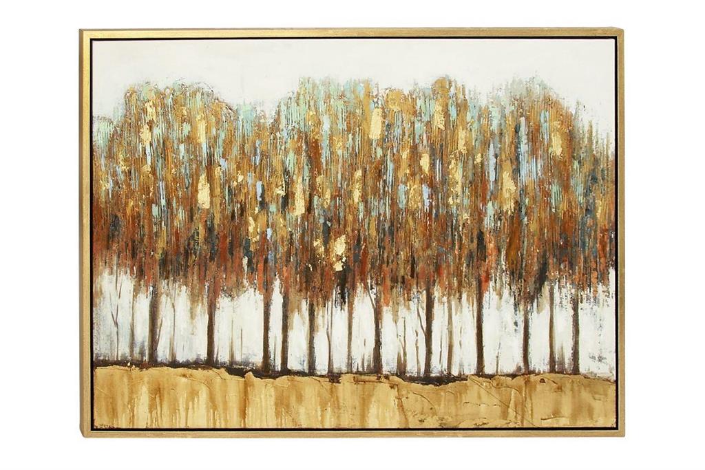 FRAMED CANVAS ART 47"W, 36"H