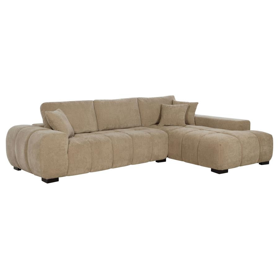Sala seccional OCTAVIA 2pzs, chaise derecho
