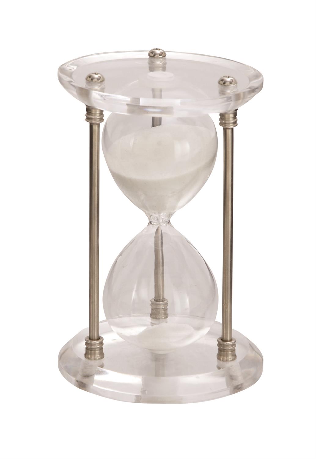 Silver Metal Timer with Acrylic Base