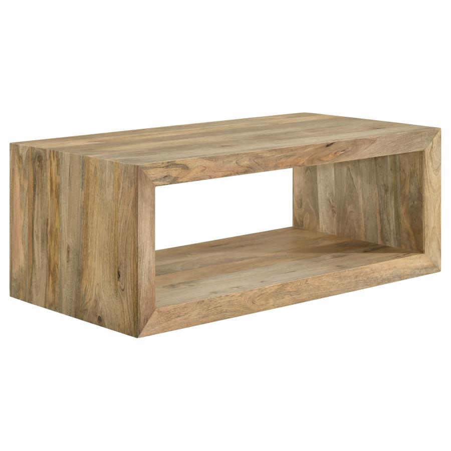 Mesa de centro BENTON, madera mango