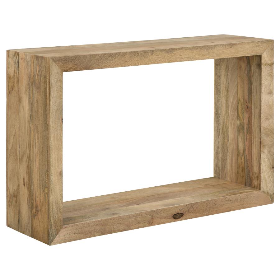 Mesa consola de madera BENTON, mango