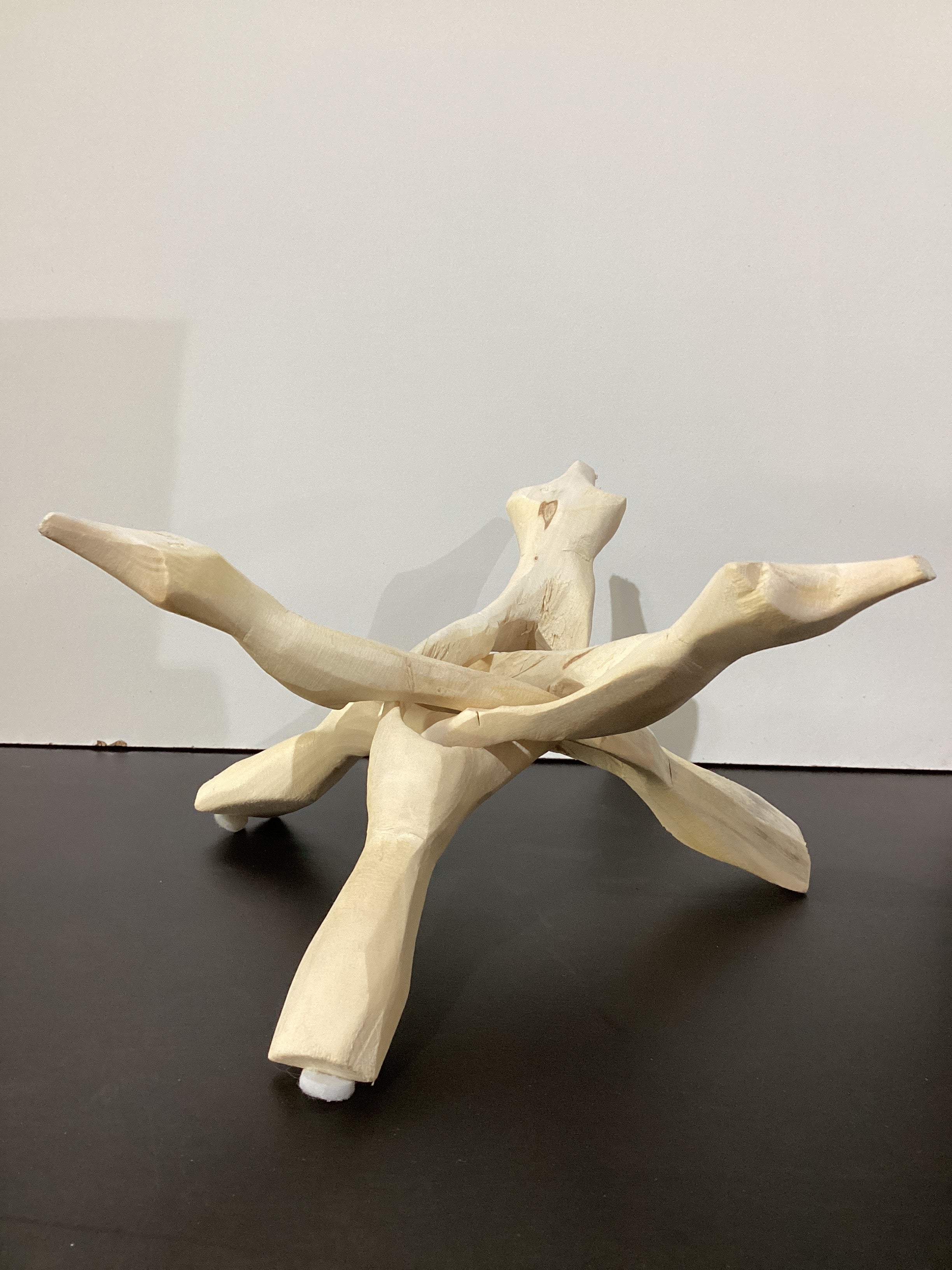 Base para Esferas, Rama de Madera 8"