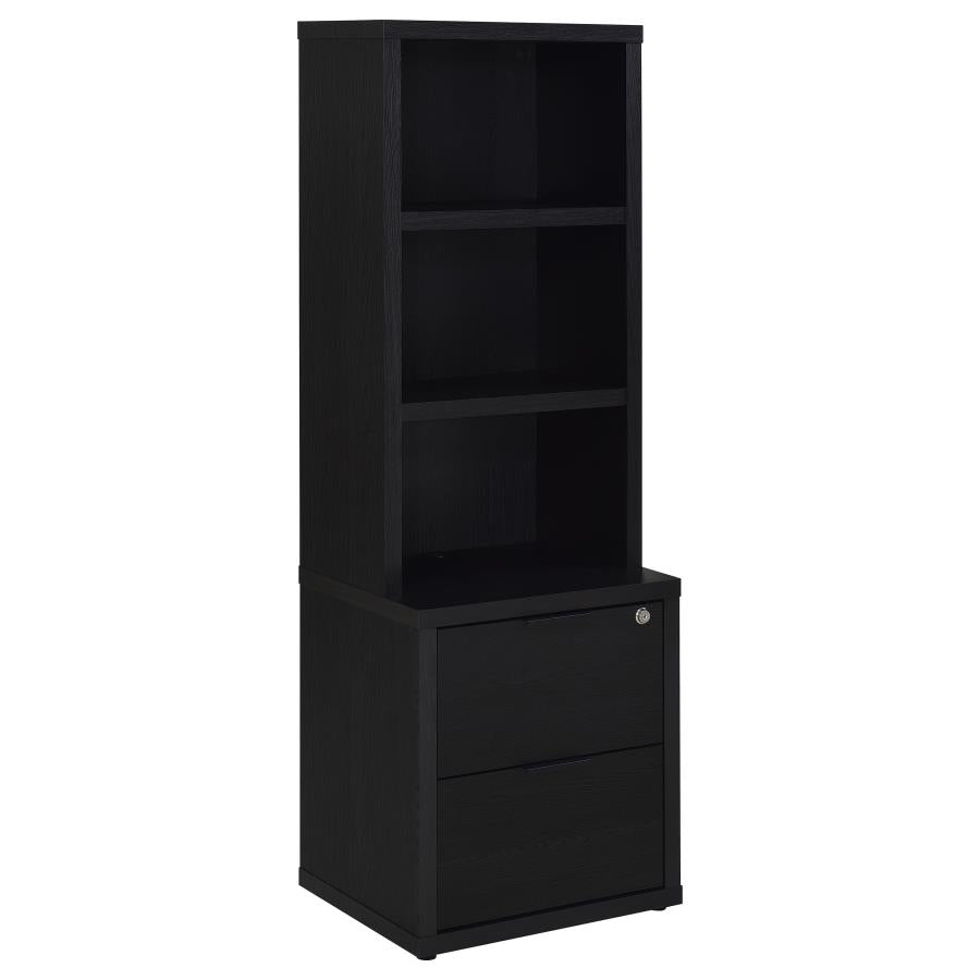 Librero WESTPARK,negro