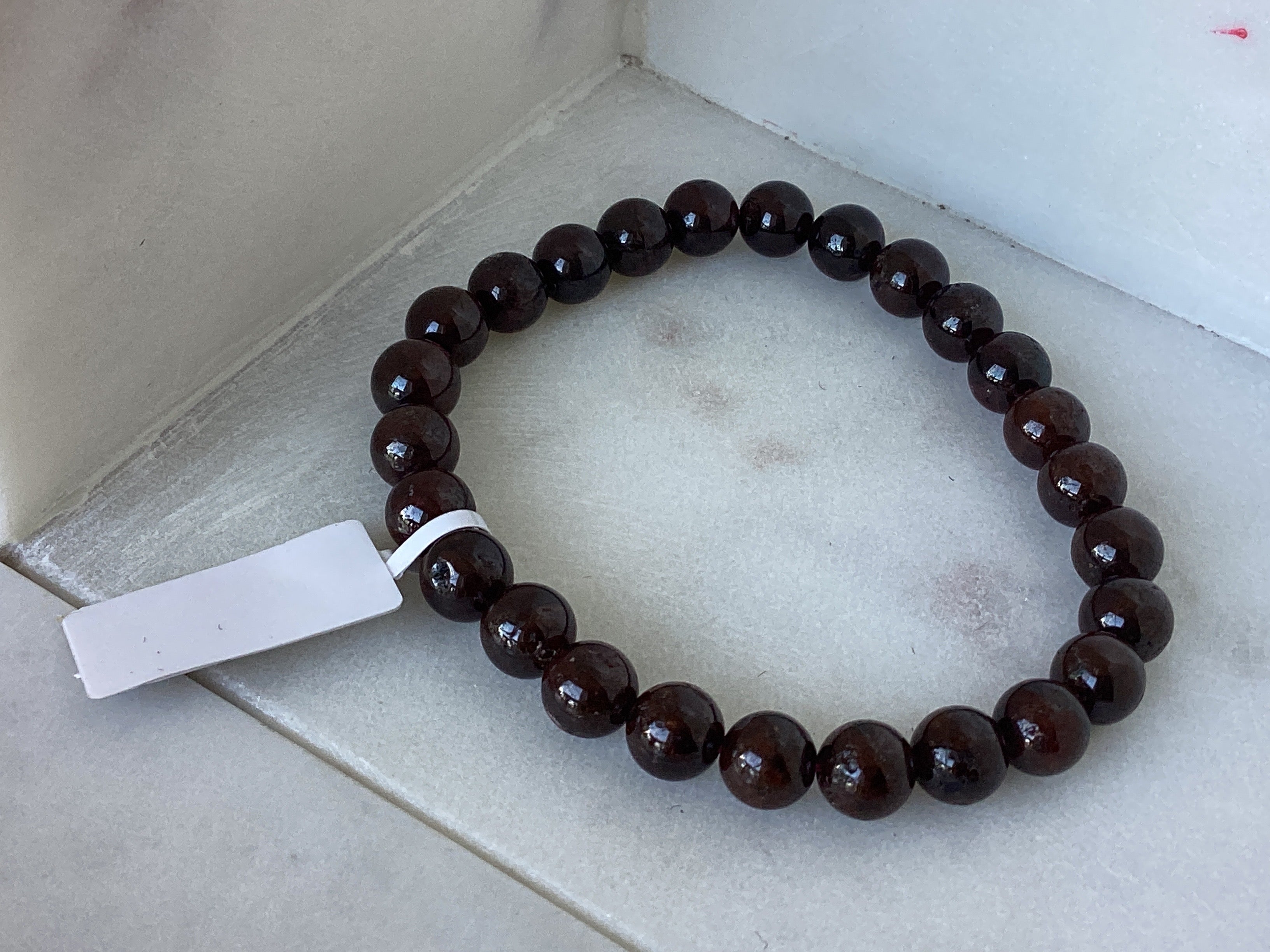 Pulsera de Granate 8mm