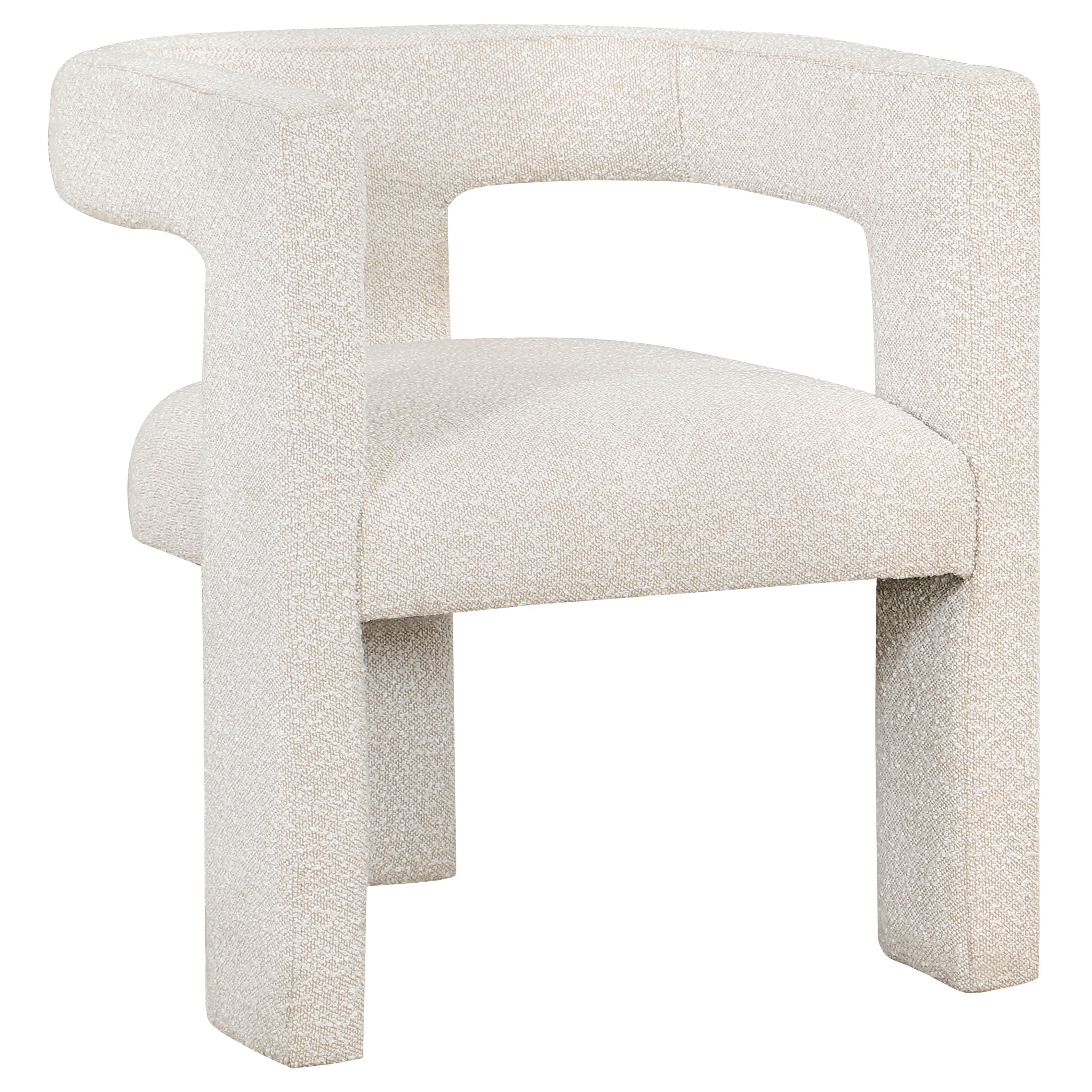 Sillón individual PETRA, blanco
