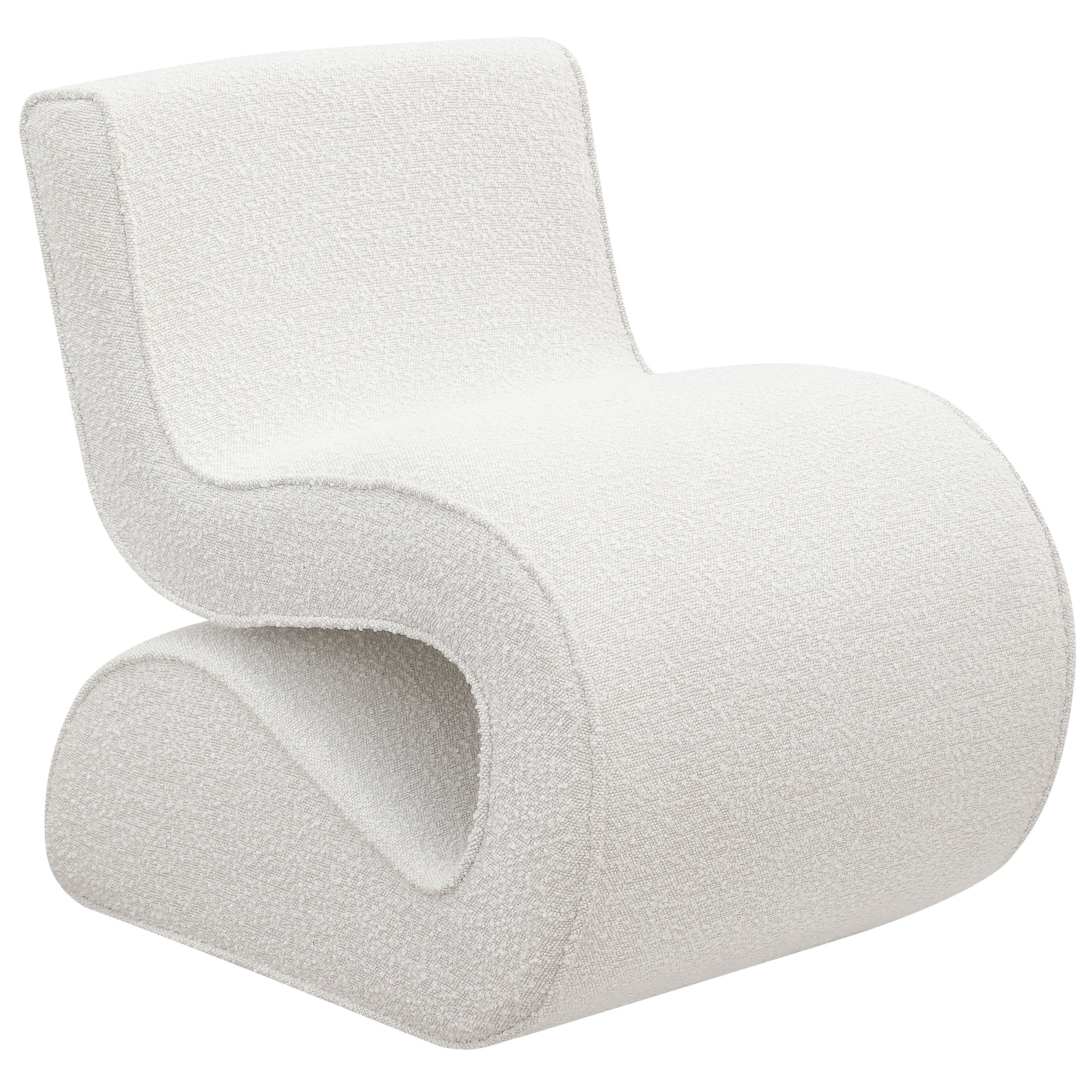 Sillón individual RONEA, crema