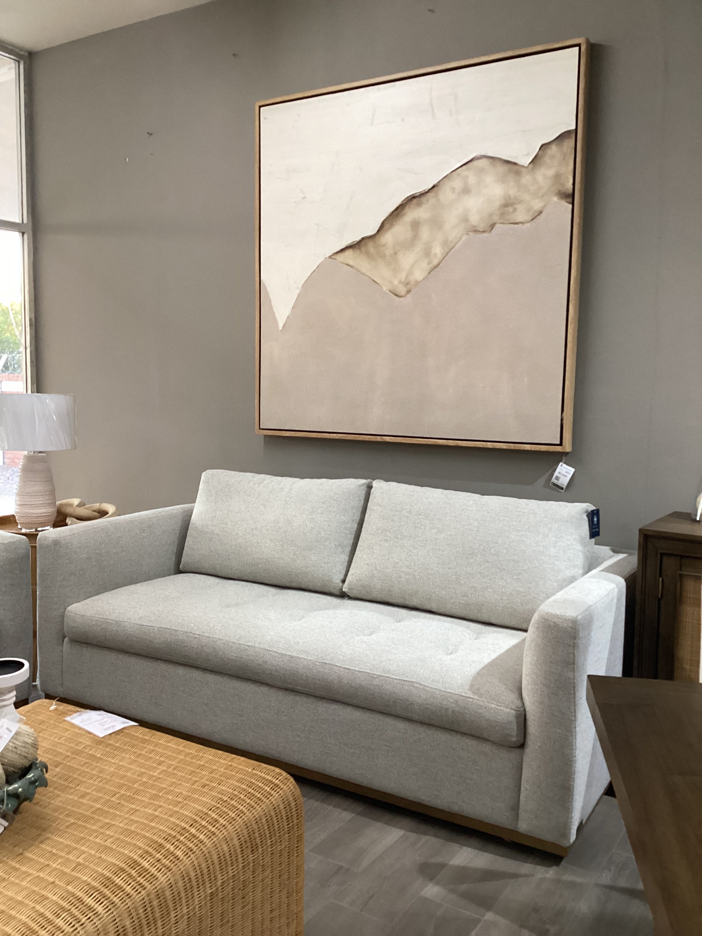 Loveseat KENDALL Cashmere Beige