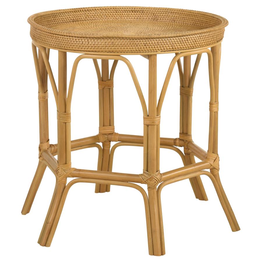 Mesa auxiliar ANTONIO Ratán, natural