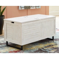 MESA BAUL COLPORT Distressed White