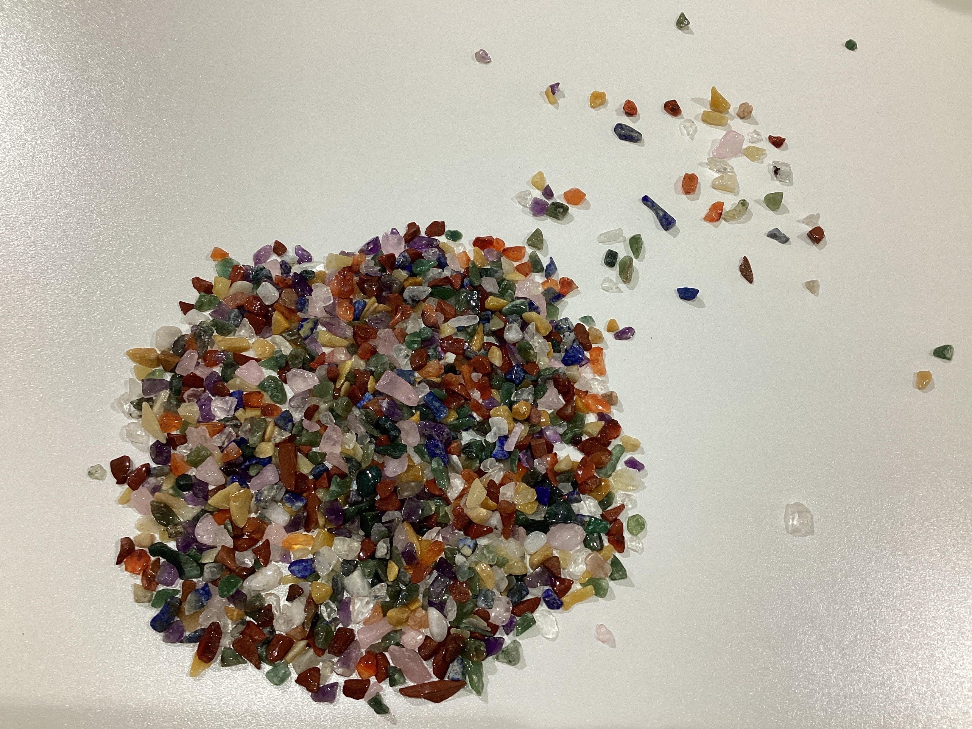Fragmentos de Piedras Variadas 3-5mm .25 kg
