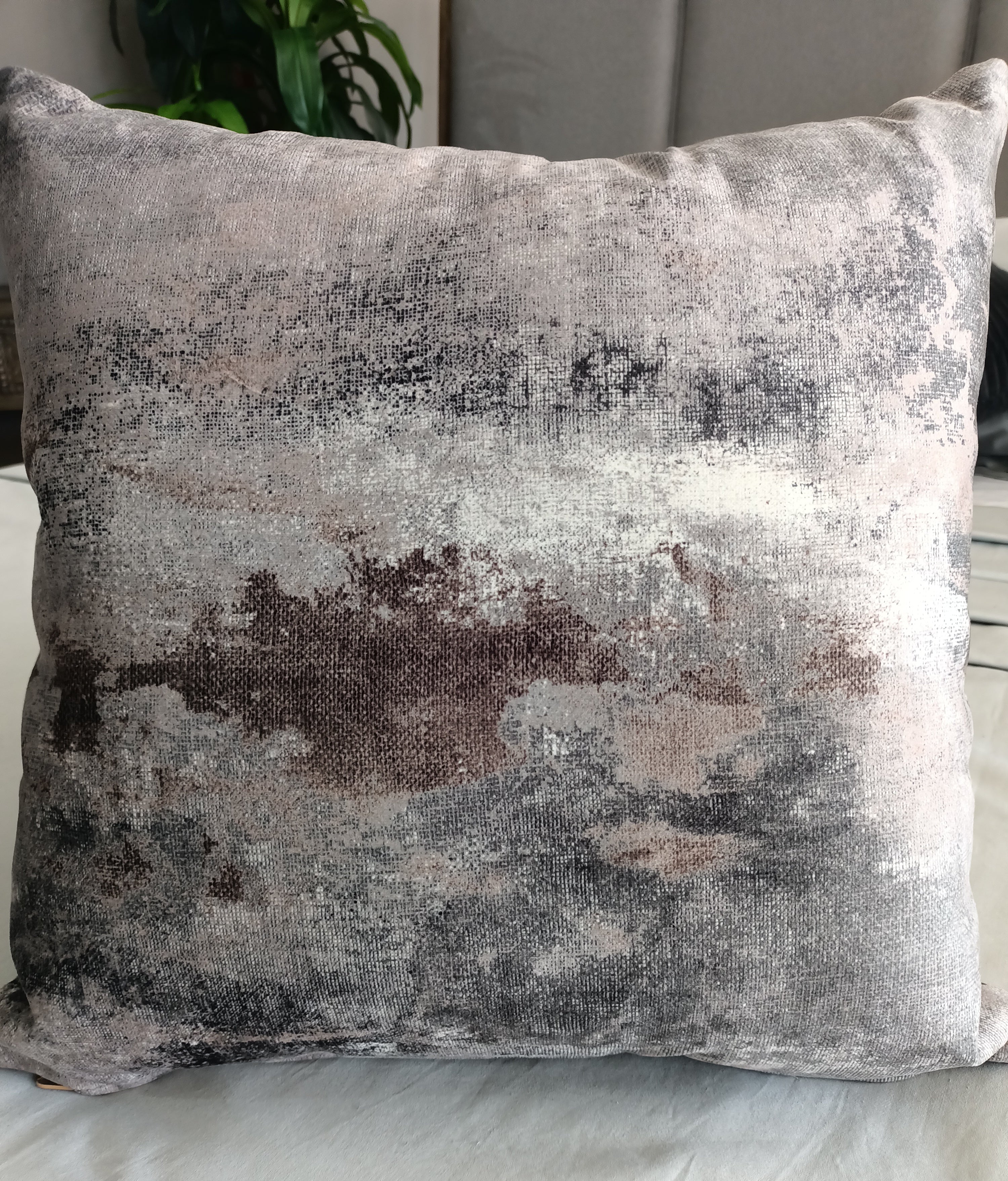 Cojín 50x50cm Fluid Gray