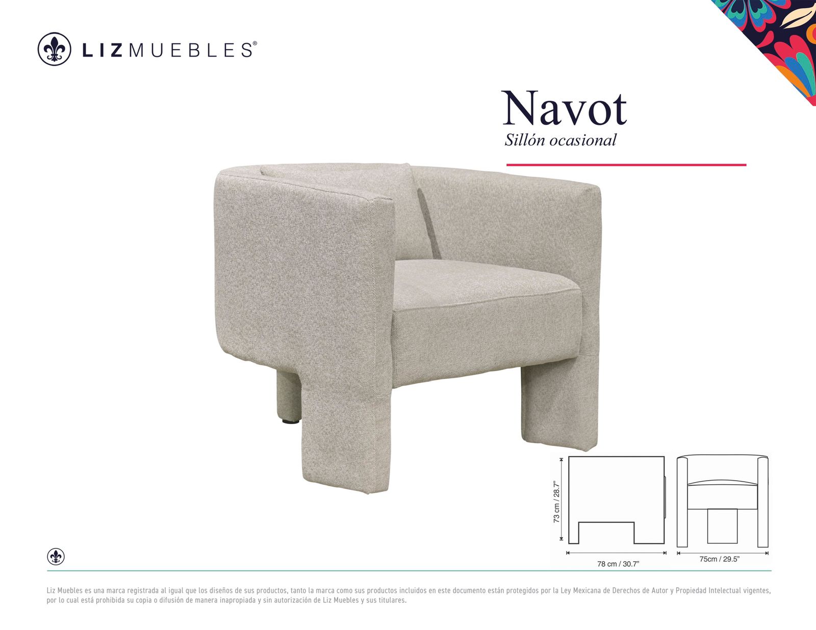 Sillón NAVOT / Siberium 12824