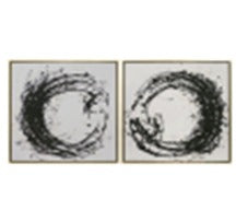 Cuadros AROS INSPIRACION set de 2, 120x120