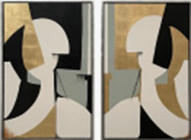 Cuadros CUJAM set de 2, 90x150