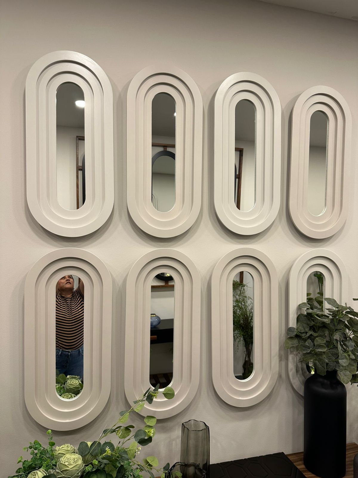 Espejo MÓNACO chico, Ostra