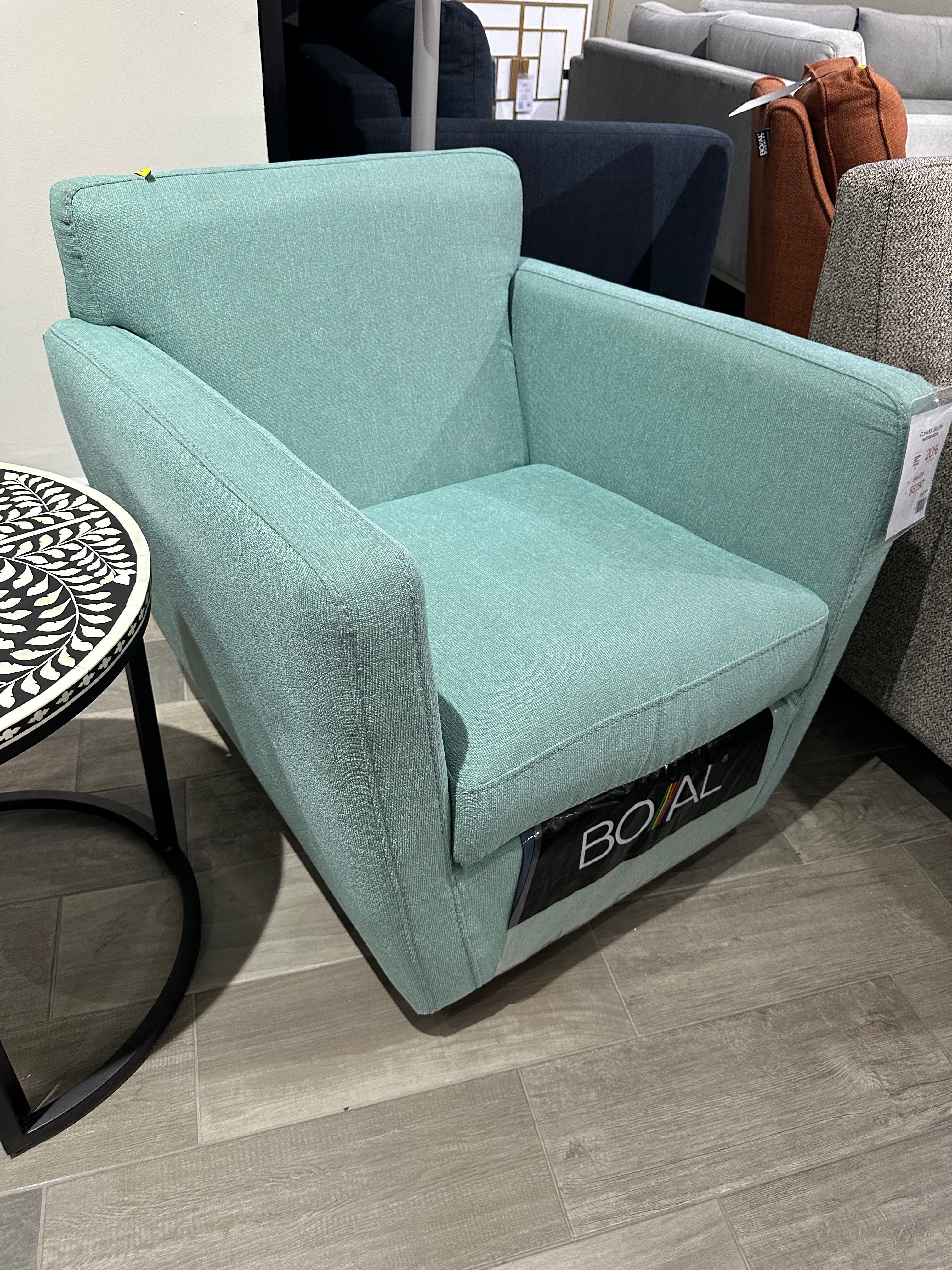 Sillón individual CONVEX Sabrisa aqua