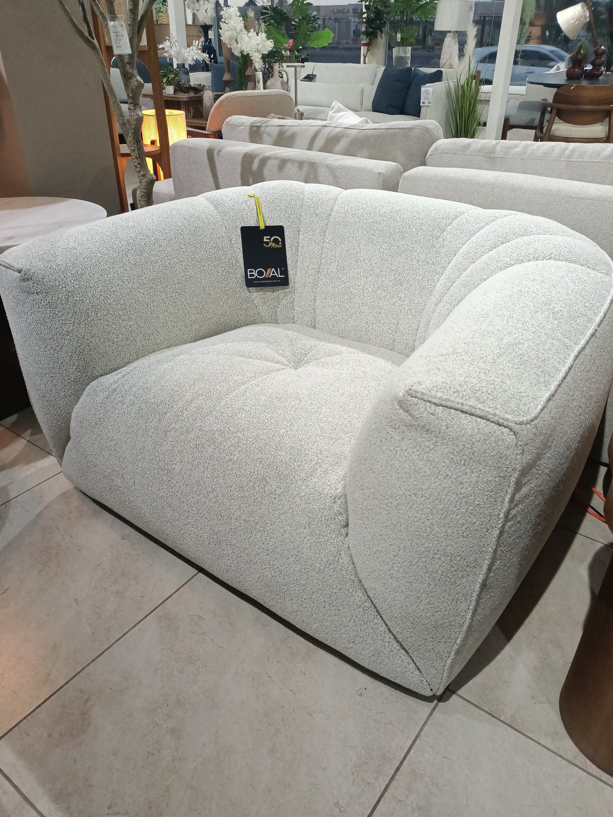 Sillón individual SORAL, tremendous white