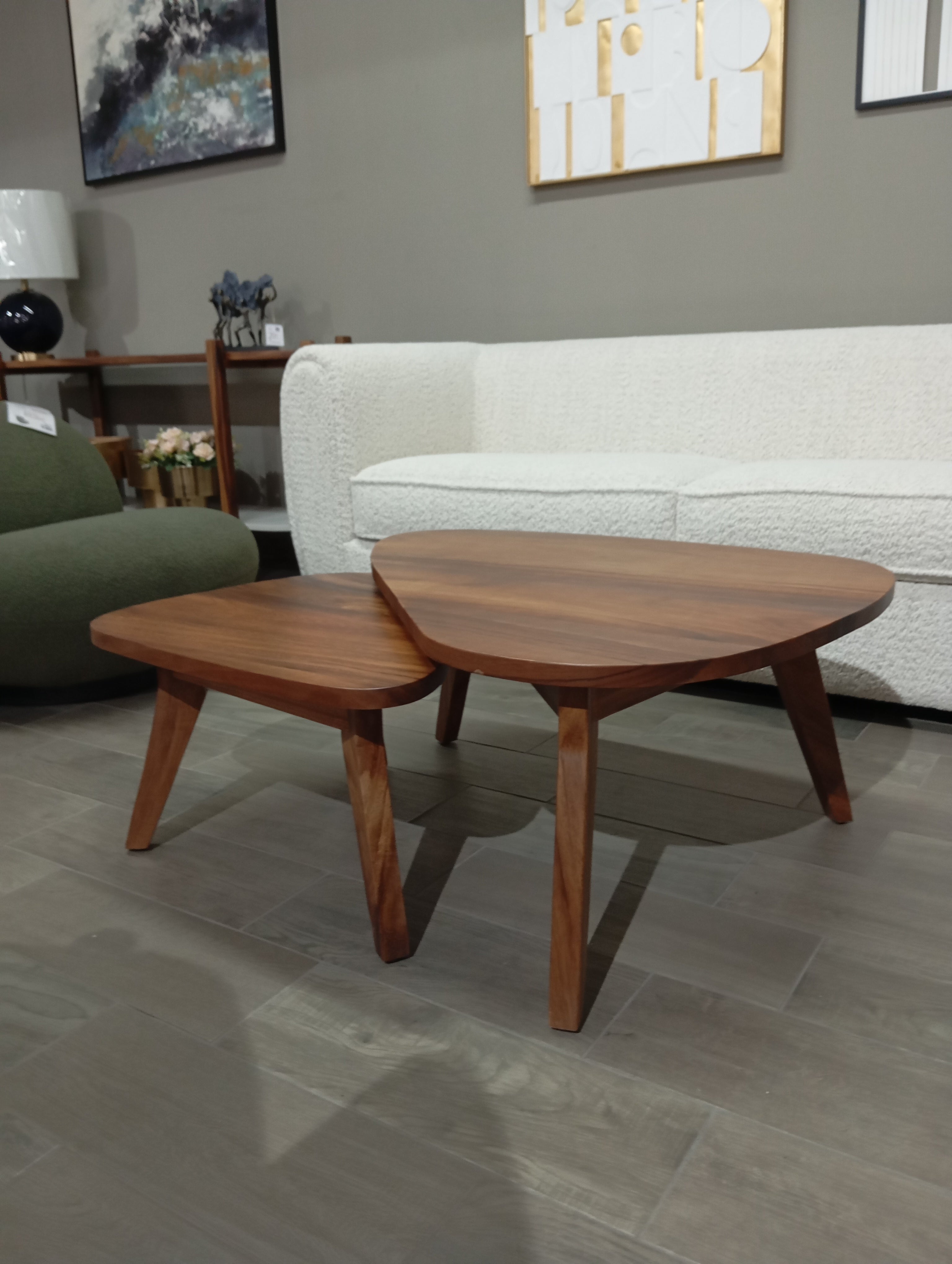 Mesa de centro PIEDRA 2pzs
