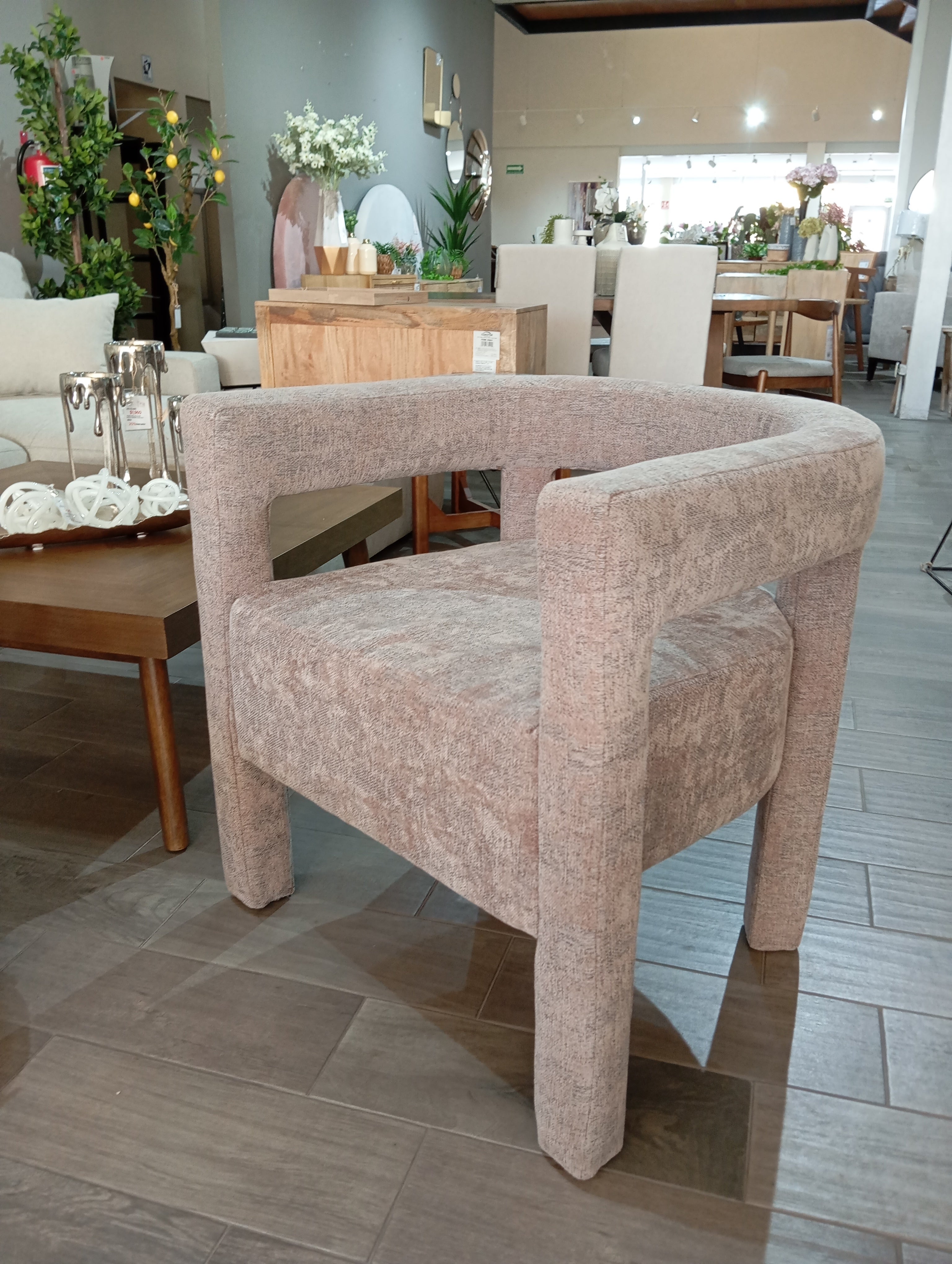 Sillón individual S79 Mirage Hazelnut