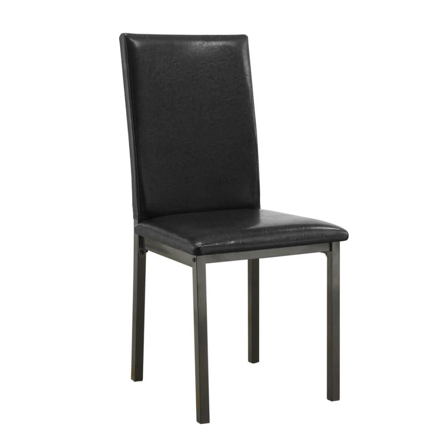 Silla GARZA, Negro