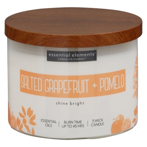 14.75oz. ESS ELEM Salted Grapefruit & Pomelo, 3 Pabilos