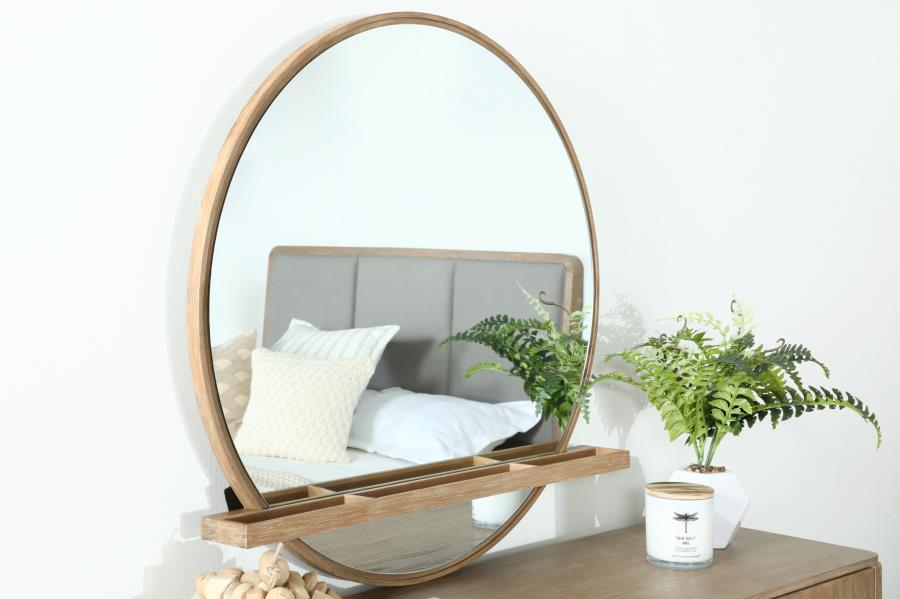 Espejo para cómoda ARINI D95cm, sand wash