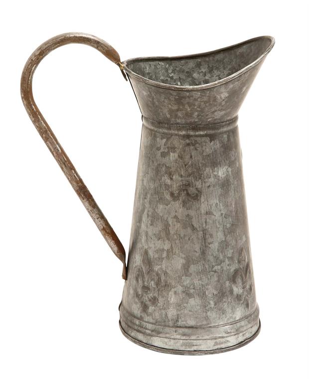 Brown Metal Watering Can Indoor Outdoor P