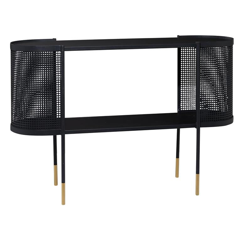 Consola de metal 47" x 15" x 32"