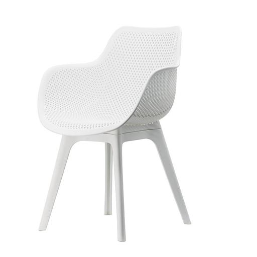 Silla Moderna con Patrón de Tejido