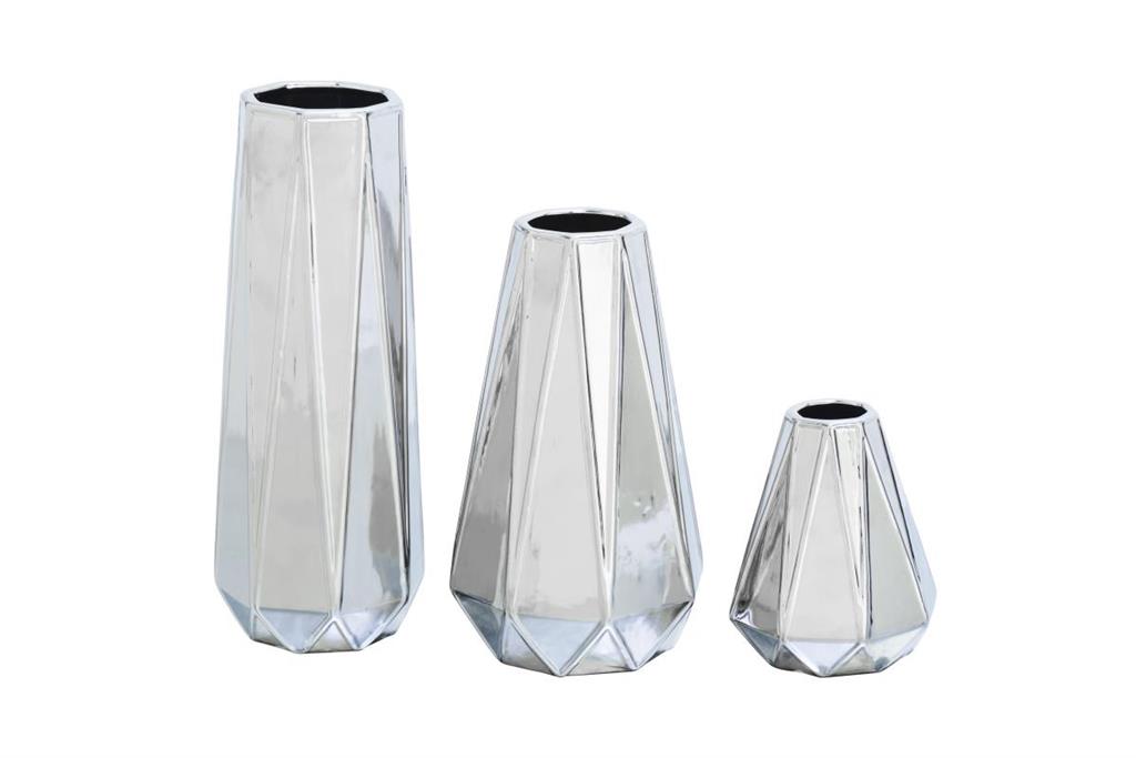 FLOREROS SILVER 2 PZAS 13", 11"