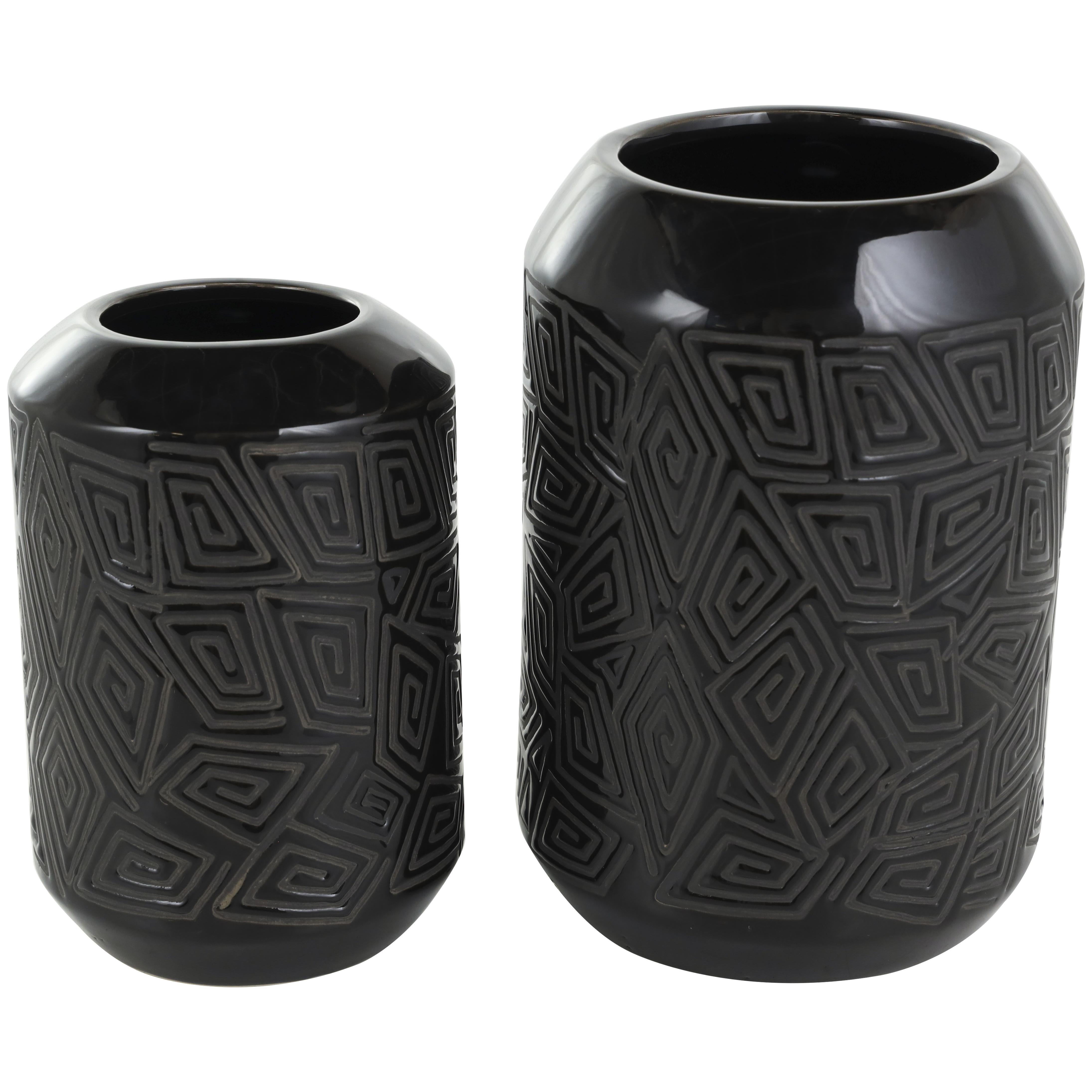 CER VASE S/2