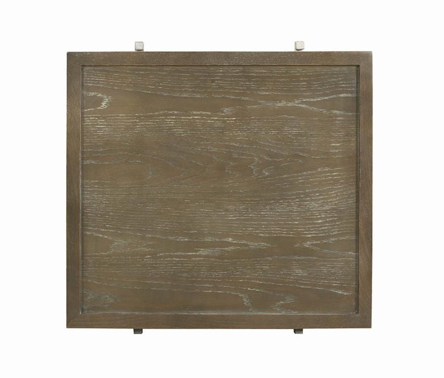 Mesa lateral SULLIVAN, madera y metal