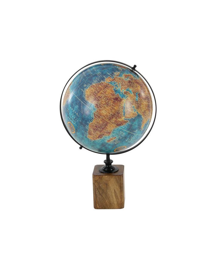 Globo Terraqueo AZ 14x20”