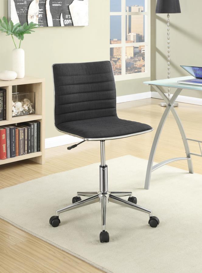 Silla para escritorio CHRYSES, negro
