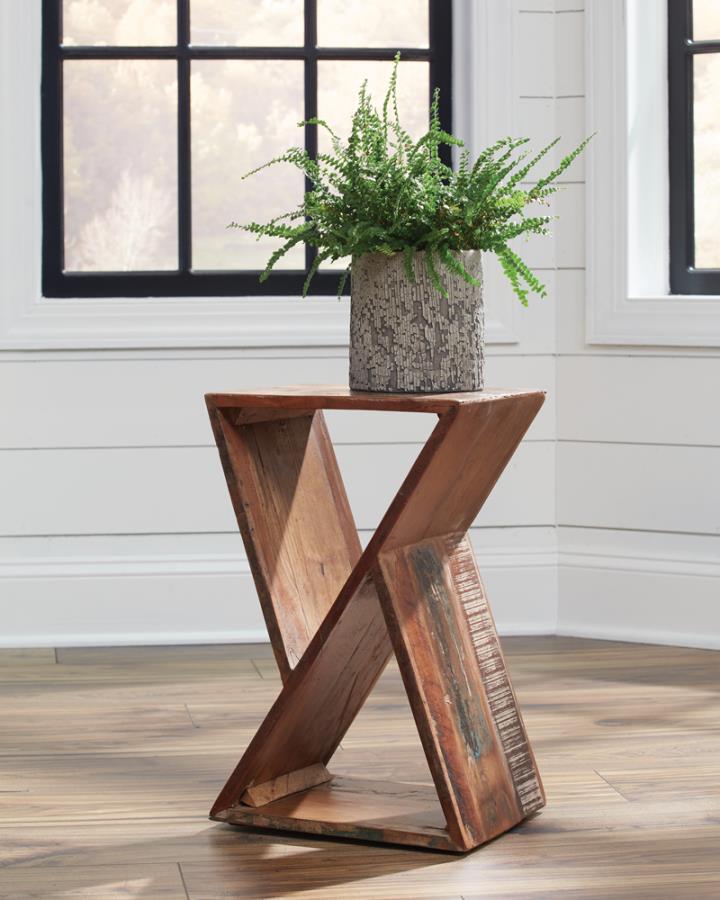 Mesa auxiliar INDI de madera