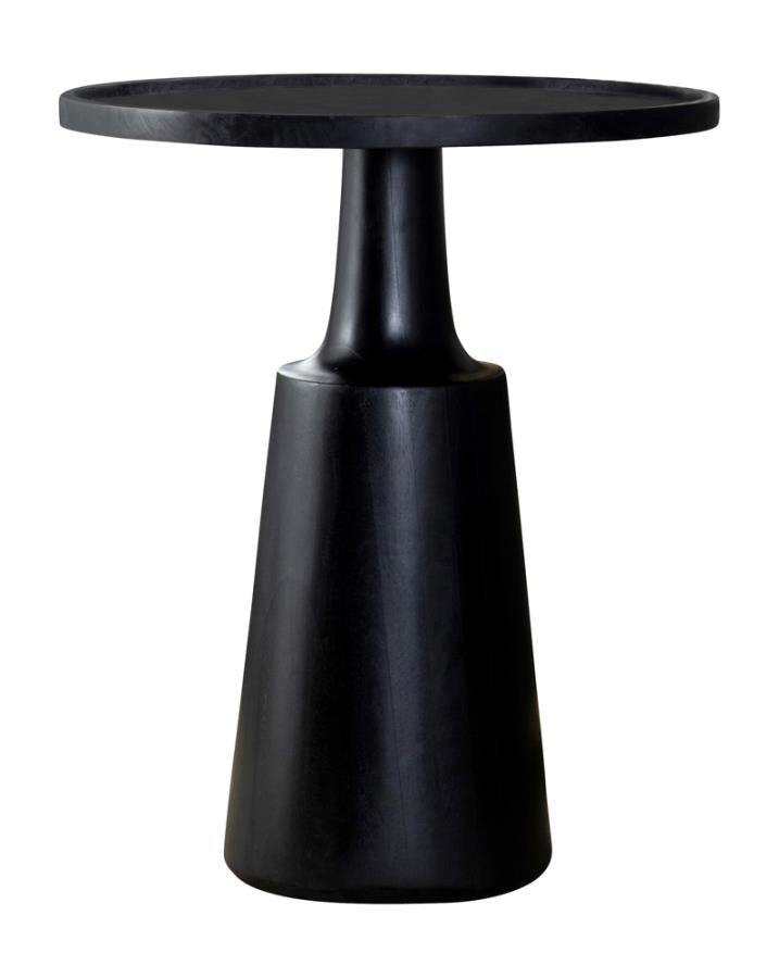 Mesa auxiliar ESSENCE circular, negro