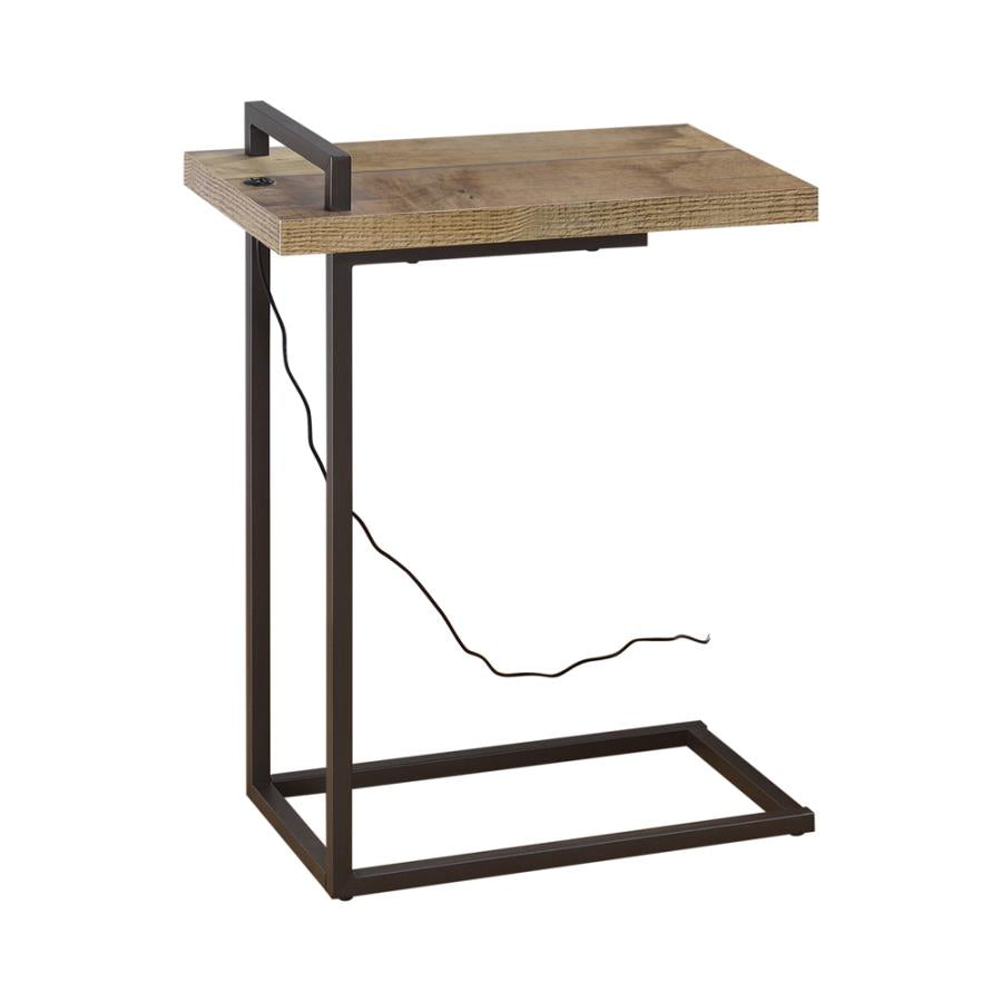 Mesa para snacks MAXWELL, Wathered pine