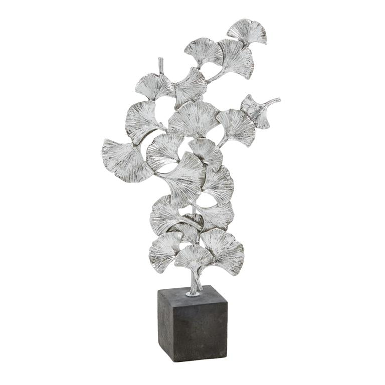 Escultura Plateada 10X19"