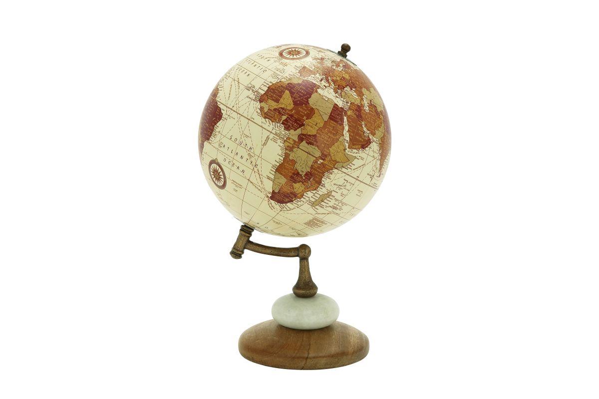 GLOBO TERRAQUEO 8" x 8" x 14"