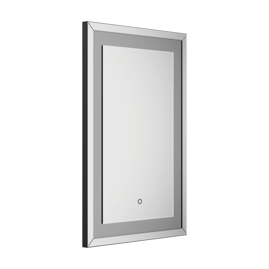 Espejo de pared con luz LED