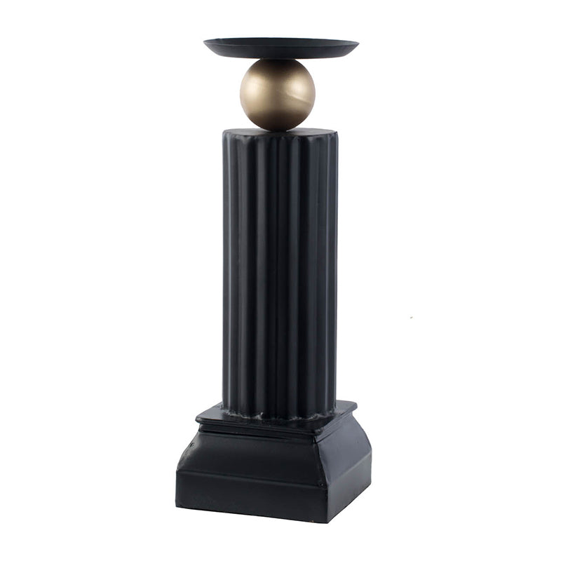 PORTA VELA NEGRO IRON 15"