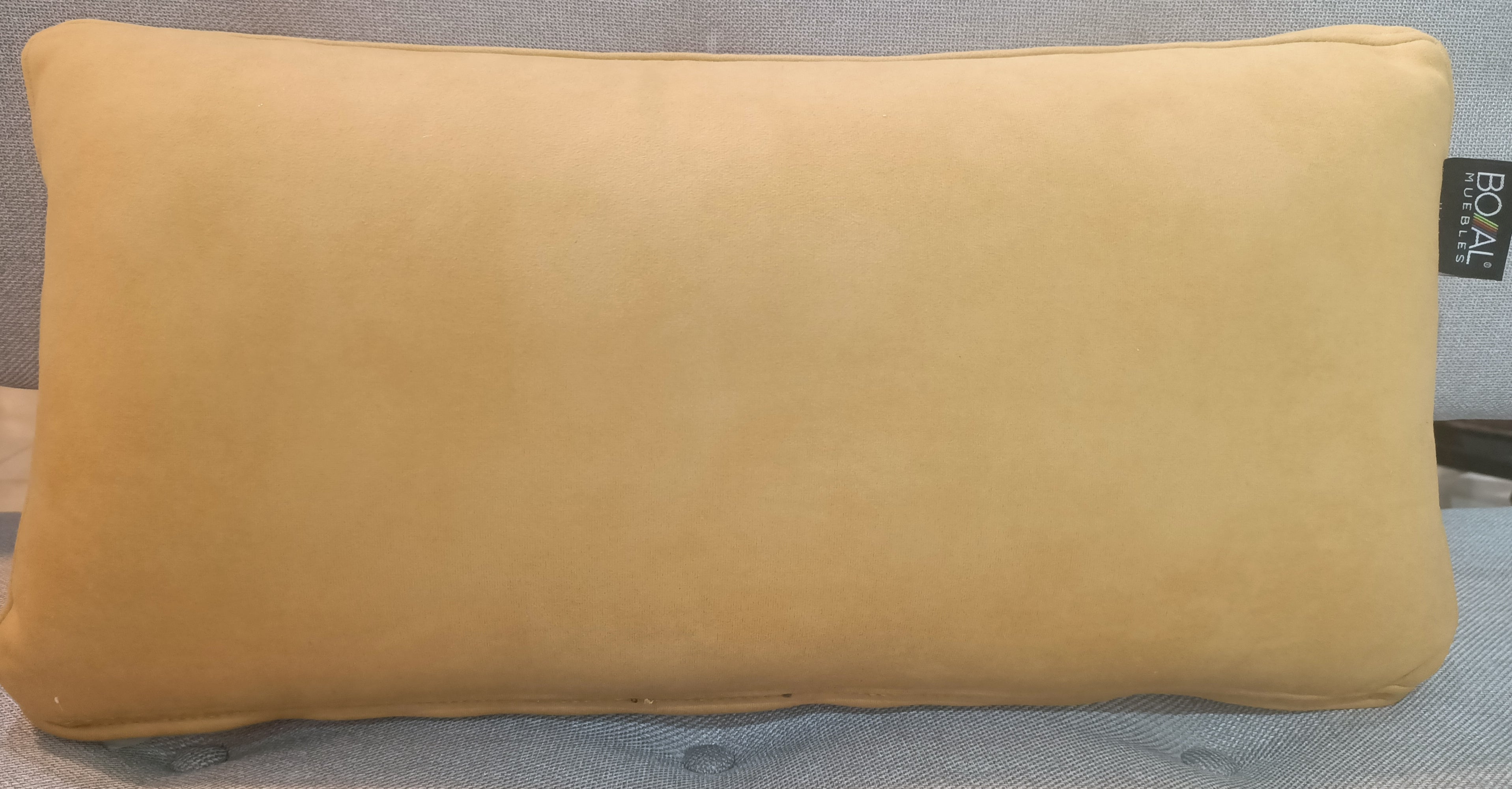Cojín 60x30cm Pampaneira amarillo